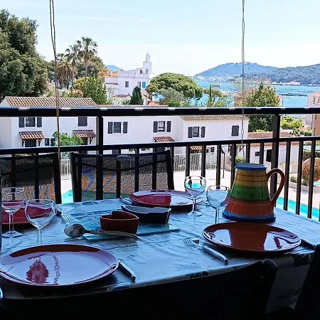 Tamaris Beau T2 Vue Piscine Terrasse Wifi Parking Apartment La Seyne-sur-Mer